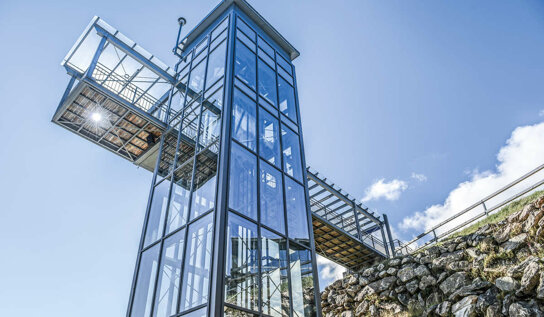 Bergstation Arberbahn Panoramaaufzug