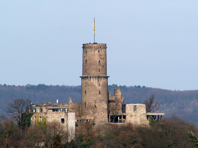 Godesburg Bad Godesberg Bonn – Blick auf die historische Burgruine
