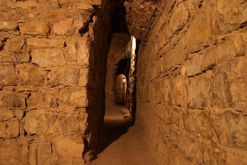 Geheimgänge in der Burg Hohenzollern