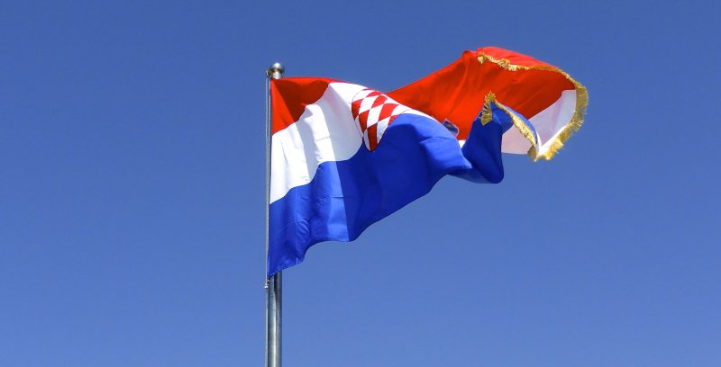 Kroatische Flagge