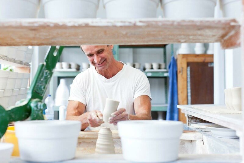 Porzellan formen in der Porzellan Manufaktur Meißen