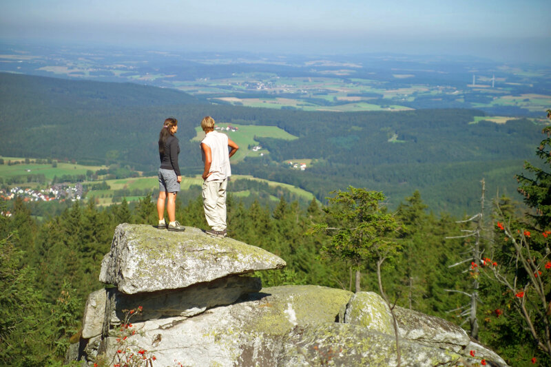 Blick über das Fichtelgebirge – © Fichtelgebirge Tourismus