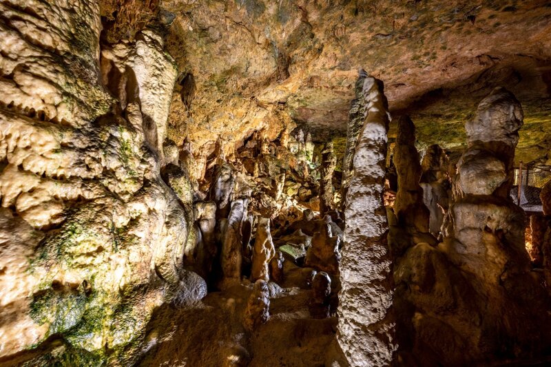 Höhlenformation auf der Schwäbischen Alb