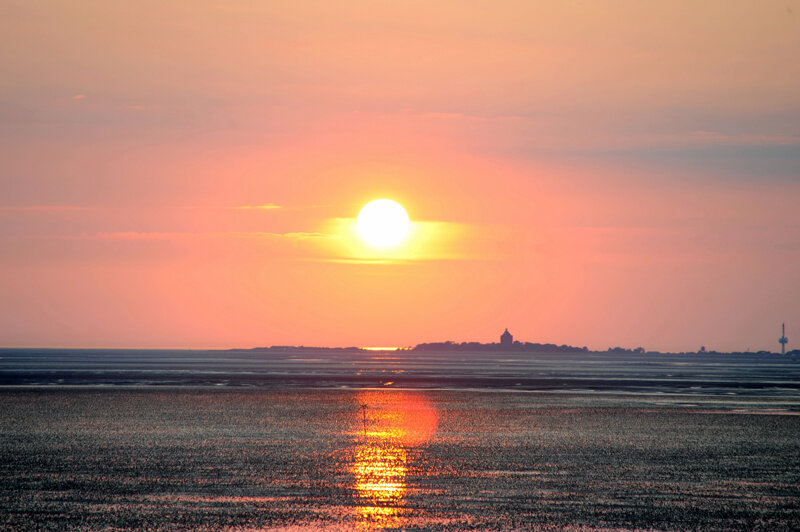 Watt-Impression im Nationalpark Niedersächsisches Wattenmeer