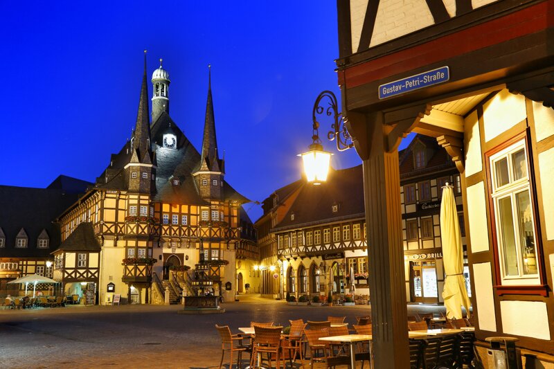Wernigerode Altstadt Marktplatz