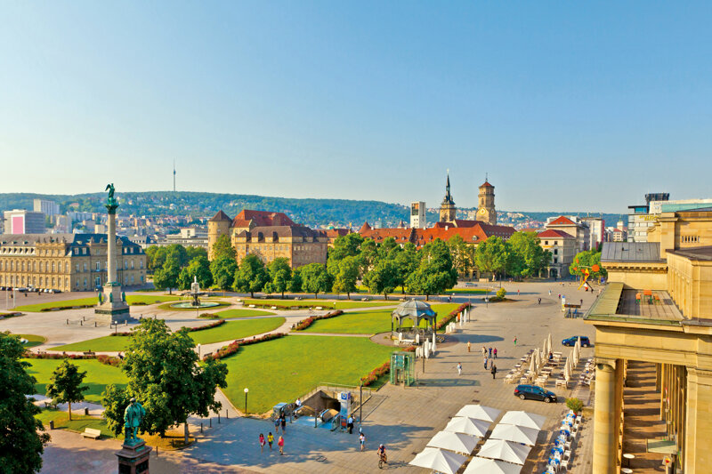 Schlossplatz Stuttgart – das Herz der Schwabenmetropole