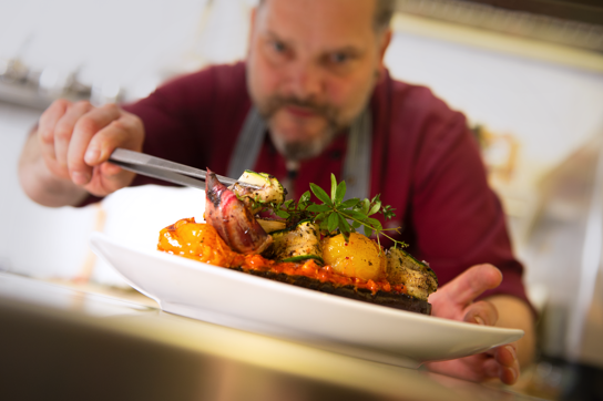 angerichteter Teller