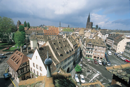 Straßburg von oben