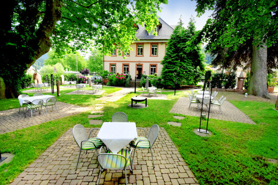 Garten des Landhauses Hechtsberg