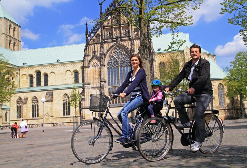 Sightseeing in Münster – Fahrradfahren in der Fahrradhauptstadt Deutschlands