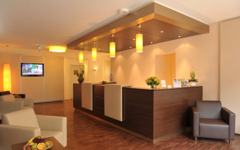 Hamburg Heikotel - Hotel am Stadtpark Rezeption