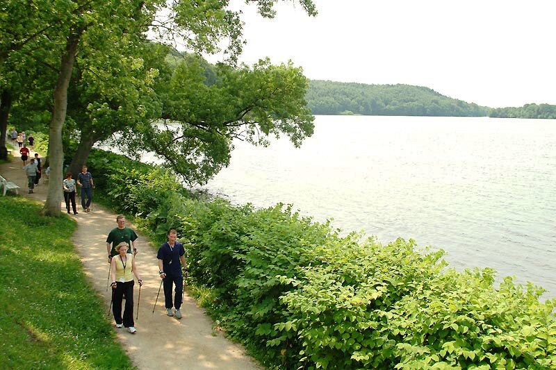 Nordic Walking am Dieksee in Bad Malente
