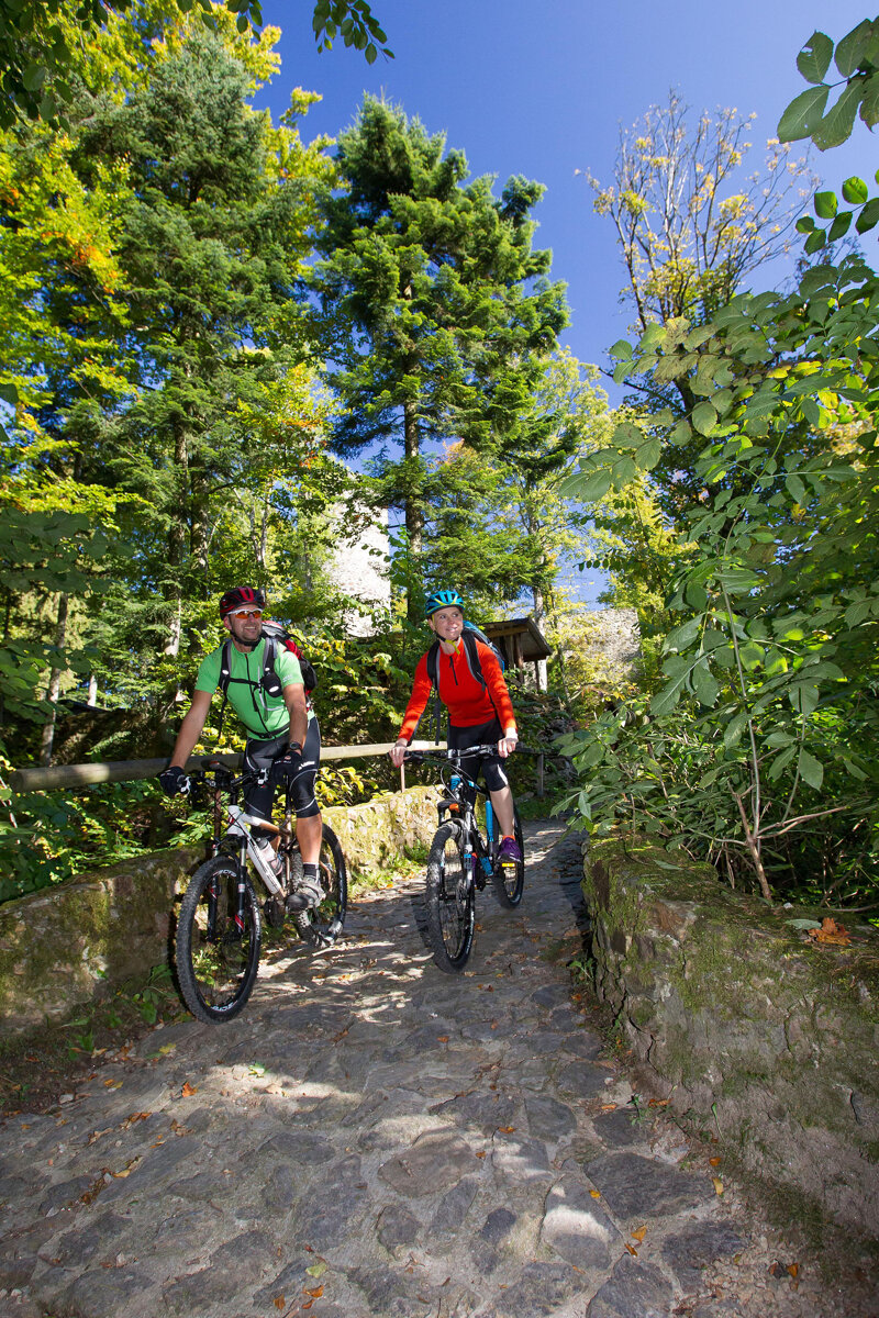 Mountainbiken im Naturpark Oberer Bayerischer Wald