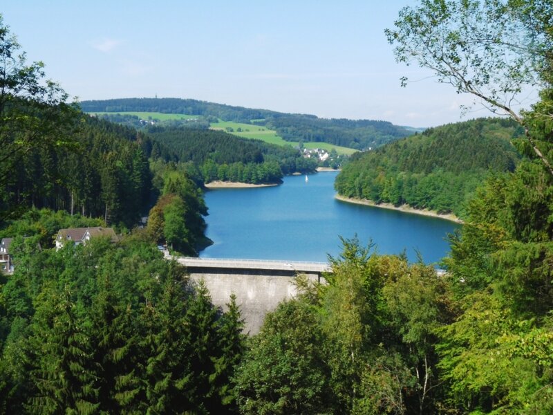 Aggertalsperre Gesamtansicht