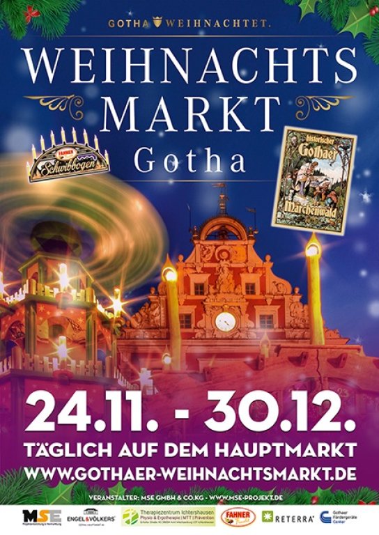 Weihnachtsmarkt Plakat