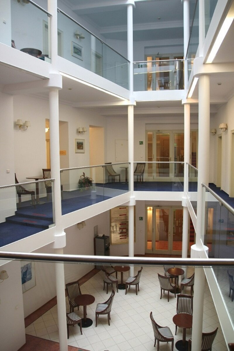 Artrium des ASTORIA Hotel & Medical Spa