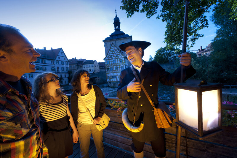 Bamberger Nachtwächterrundgang in der Altstadt