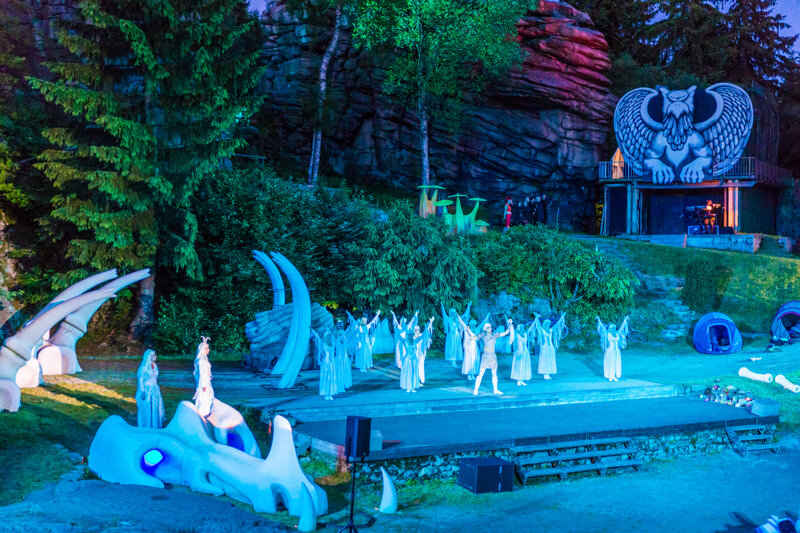 Die Greifenstein Festspiele Bühne