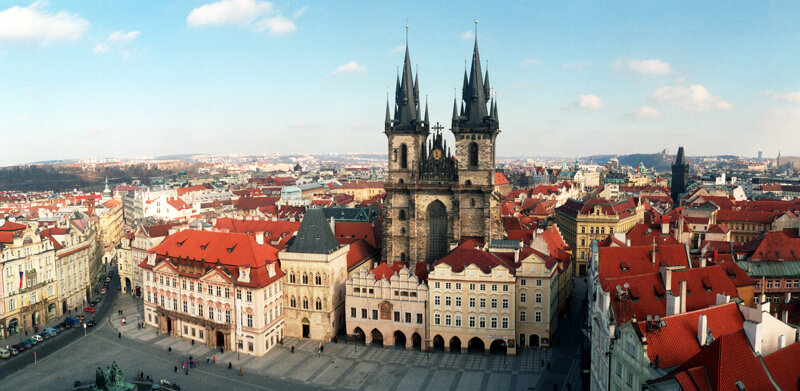Astronomische Uhr (Orloj) am Altstädter Rathaus in Prag