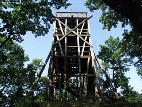 Preußenturm Stempelstelle Harzer Nadel bei Bad Suderode