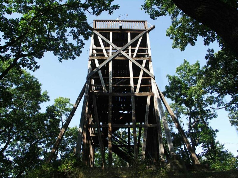 Preußenturm bei Bad Suderode – Stempelstelle der Harzer Wandernadel