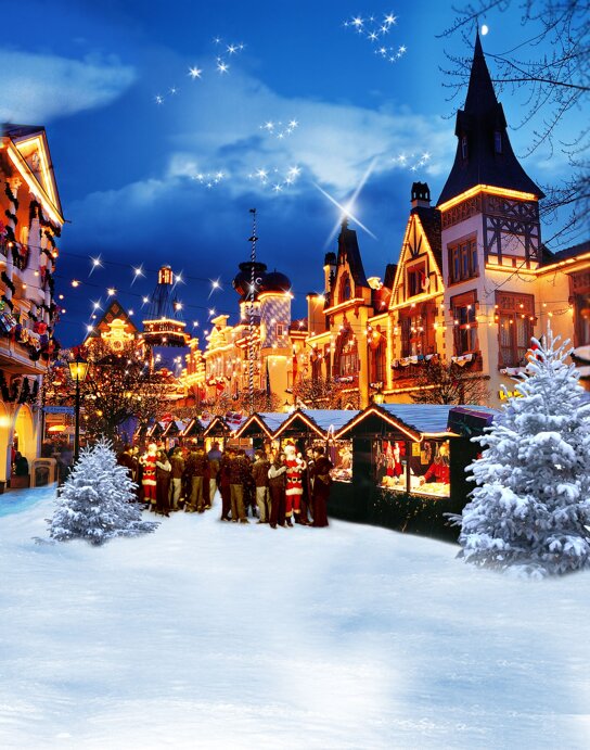 X-Mas Deutsche Strasse C Europa-Park