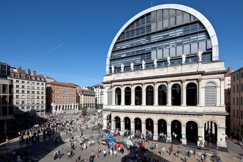 Opéra de Lyon, Place Louis Pradel - Lyon Tourisme et Congrés, Brice Robert