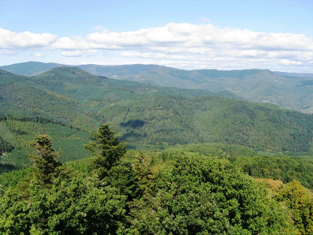 Aussicht von Trois Epis