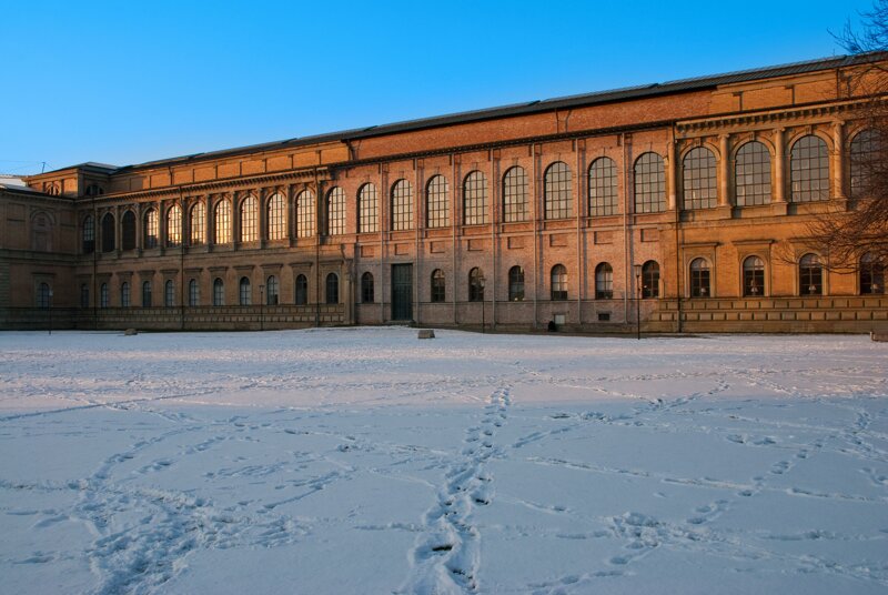 Alte Pinakothek im Winter