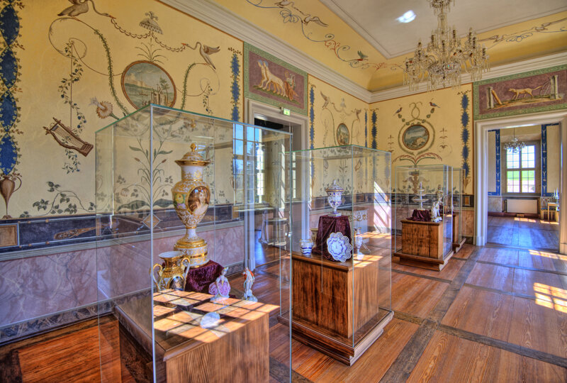 Bulgarisches Zimmer im Schloss Rammenau, Sachsen