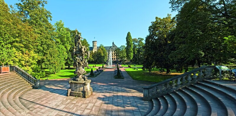 schlossgarten panorama herbst c Tourismus und Kongressmanagement Fulda