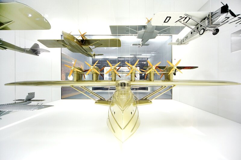 Ausstellungsstück im Dornier Museum