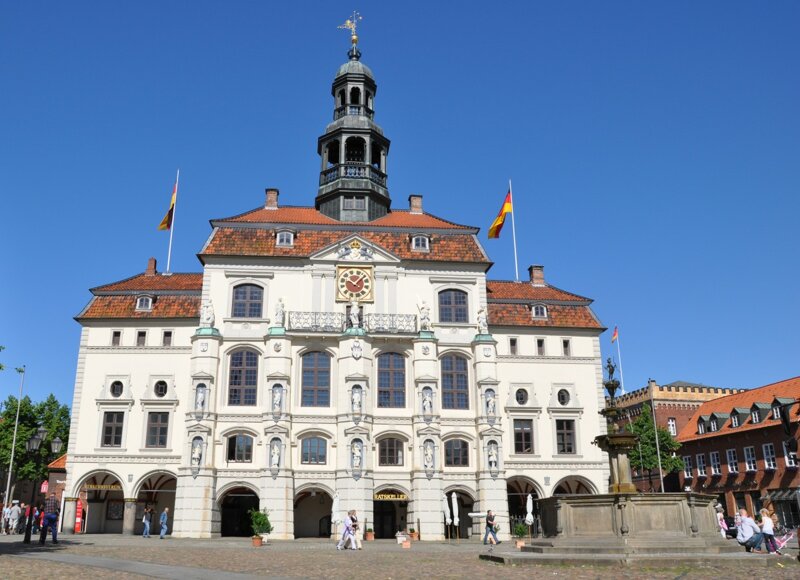 Altes Rathaus Lüneburg – gotischer Rathauskomlpex in der Altstadt