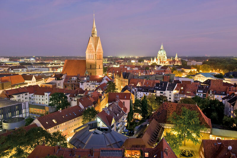 Luftansicht Hannover