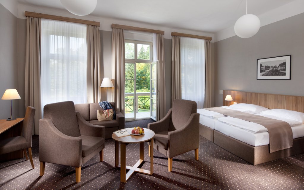Franzensbad Spa & Kur Hotel Praha Zimmer Doppelzimmer