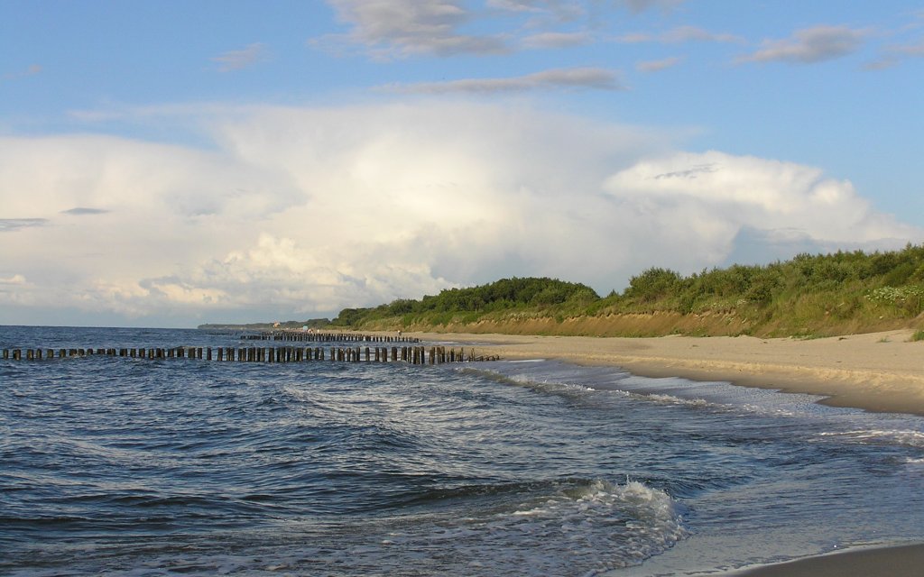 Strand in Ustronie Morskie