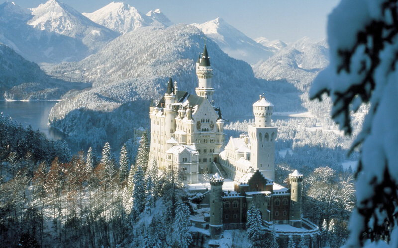 Neuschwanstein im Winter
