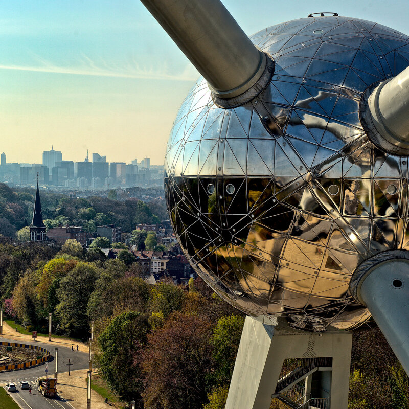 Atomium mit Aussicht