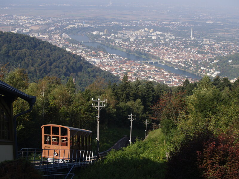 Bergbahn zum Königstuhl Heidelberg