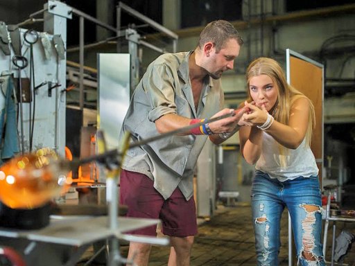 Moser-Besucherzentrum in Karlsbad