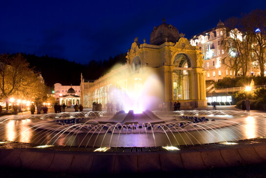 Zpívající fontána, Mariánské Lázně