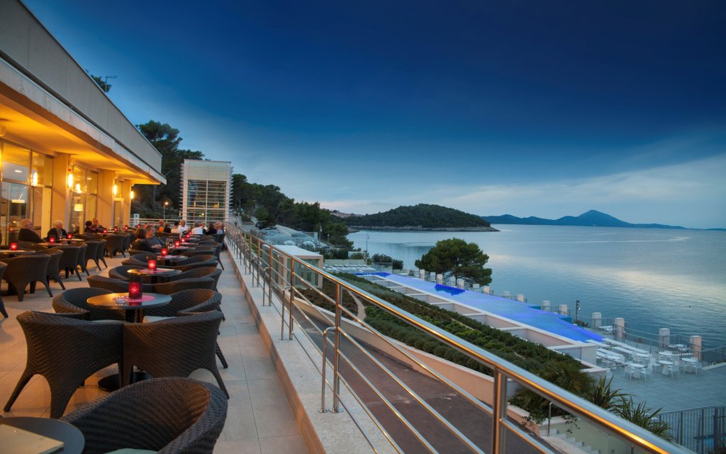 Veli Losinj Vitality Hotel Punta Ausblick Terrasse