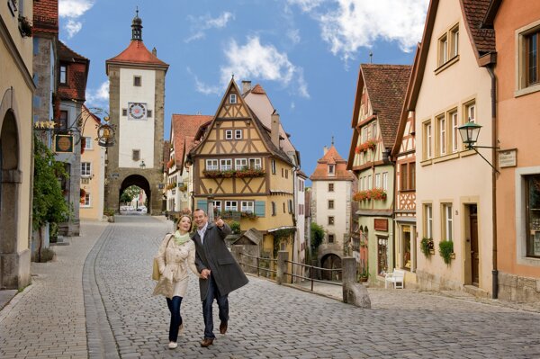 Abbildung: „Kurzurlaub in Rothenburg ob der Tauber“
