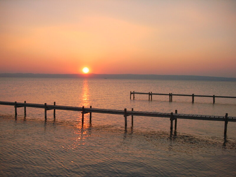 Neusiedler See Sonnenuntergang