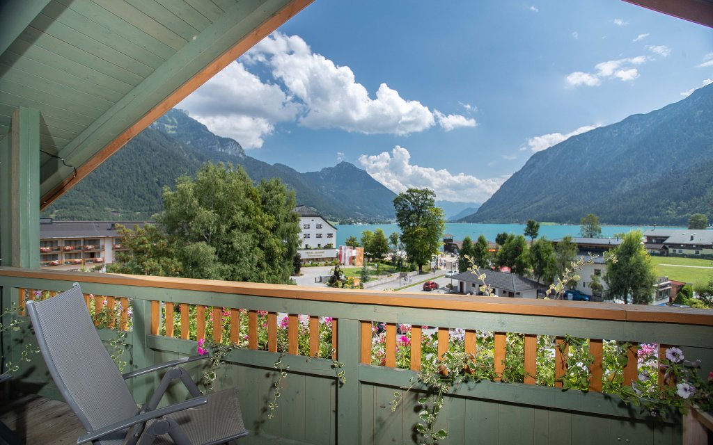 Hotel Christina Pertisau Ausblick Balkon