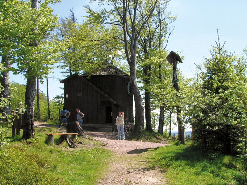 Das Goethehäuschen am Kickelhahn bei Ilmenau