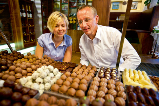 Weber und Weiss - Spezialitaeten aus Schokolade C Tourist-Information Friedrichshafen