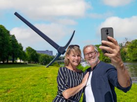 Selfie vor Spitzhacke 1