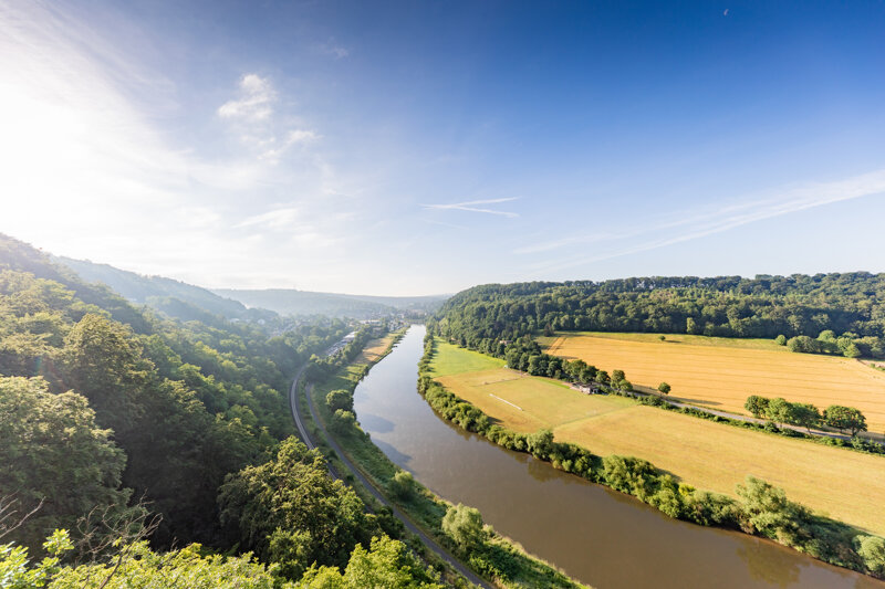 Weser Skywalk  Ausblick