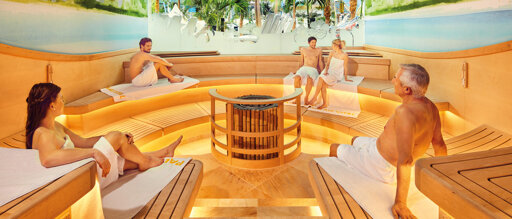 Reisethema  Saunalandschaft